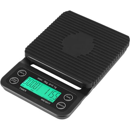 Classic Backlit LCD Coffee Scale with Timer